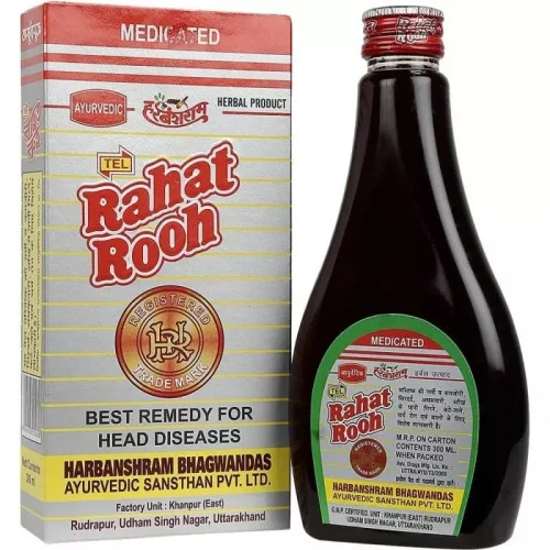 Harbanshram Ayurved Rahat Rooh Oil (300ml)