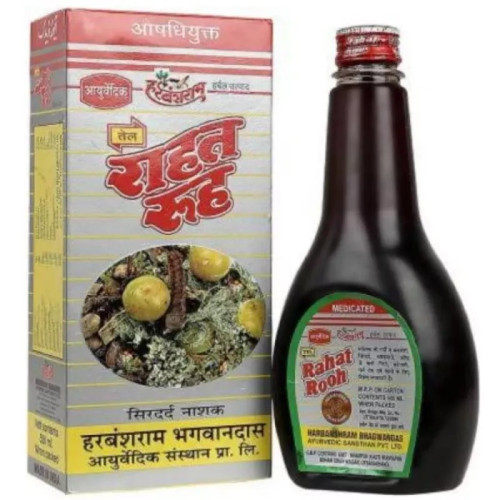Harbanshram Ayurved Rahat Rooh Oil (500ml)