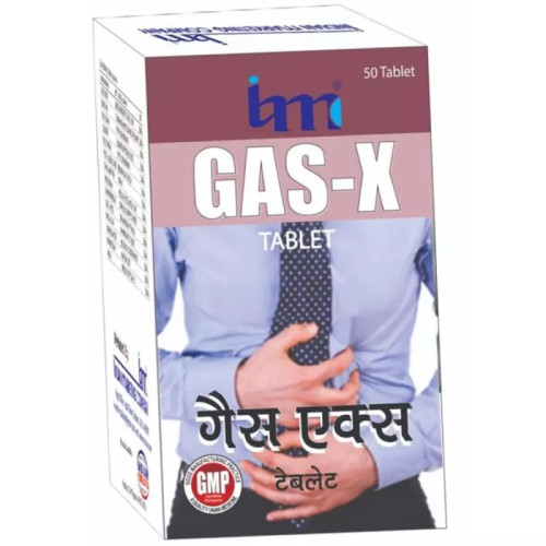 IMC Gas X  Tablet (50 Tablets, Pack of 5)