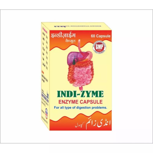 IMC Indizyme  Capsulesule (60 Capsules, Pack of 5)
