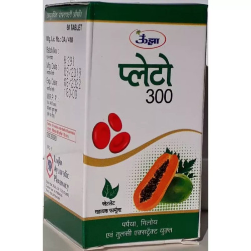 Unjha Plato 300 (60 Tablets)