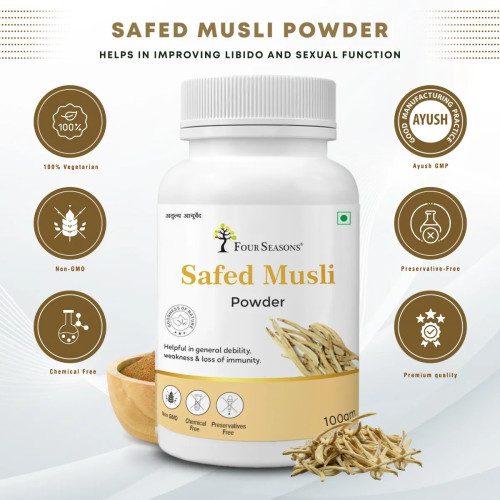 Four Seasons Safed Musli Powder (100g)