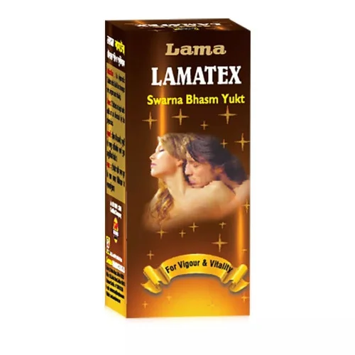 Lama Lamatex (With Purified Gold powder) ( For vigour and vitality) (10 Tablets)