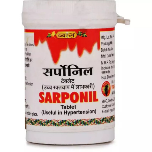 Vyas Sarponil  Tablet (50 Tablets)