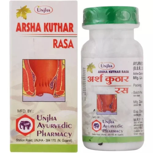 Unjha Arsha Kuthar Ras (40 Tablets)