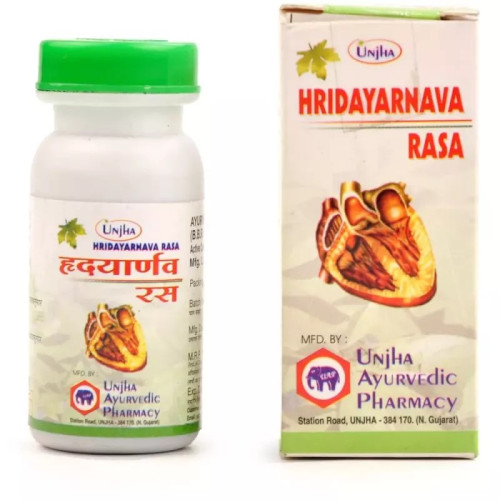 Unjha Hridayarnava Ras (80 Tablets)