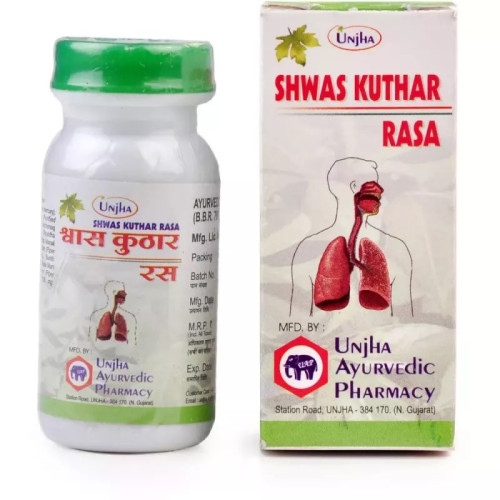 Unjha Shwas Kuthar Ras (40 Tablets)