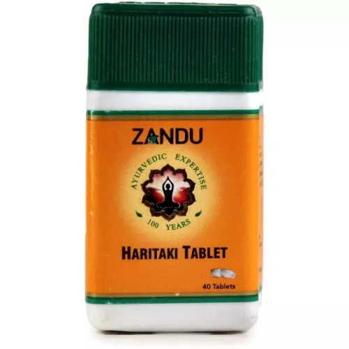 Zandu Haritaki  Tablet (40 Tablets)