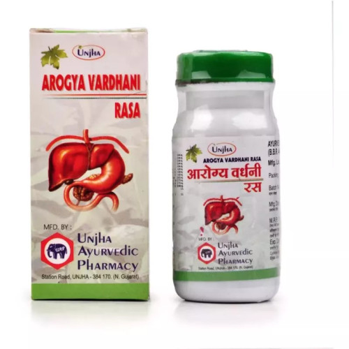 Unjha Arogyavardhini Rasa (40 Tablets)