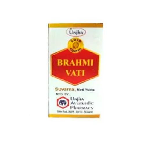 Unjha Brahmi Vati (Swarna Moti Yukta) (2.5g)