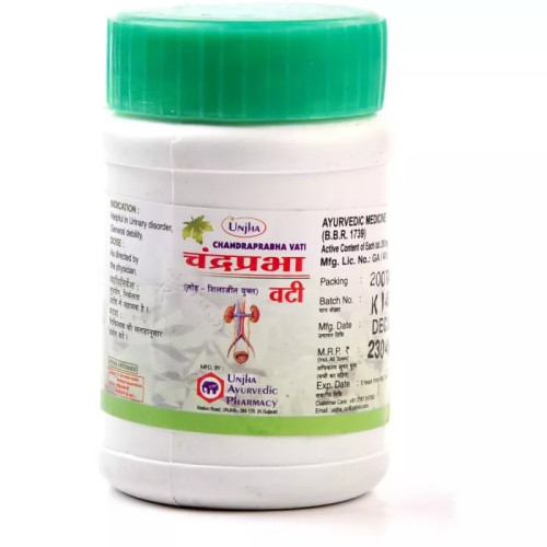 Unjha Chandprabha Vati (200 Tablets)
