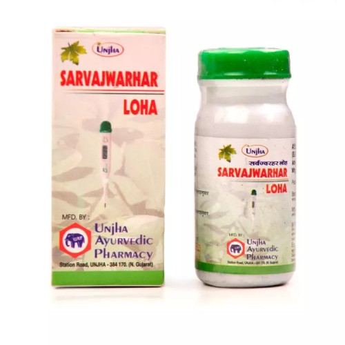 Unjha Sarvjwarhar Lauh (40 Tablets)