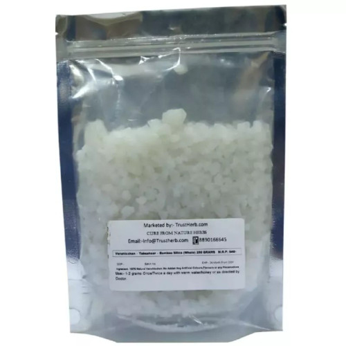 TrustHerb Vanshlochan -  Tabletsasheer - Bamboo Silica Whole (250g)