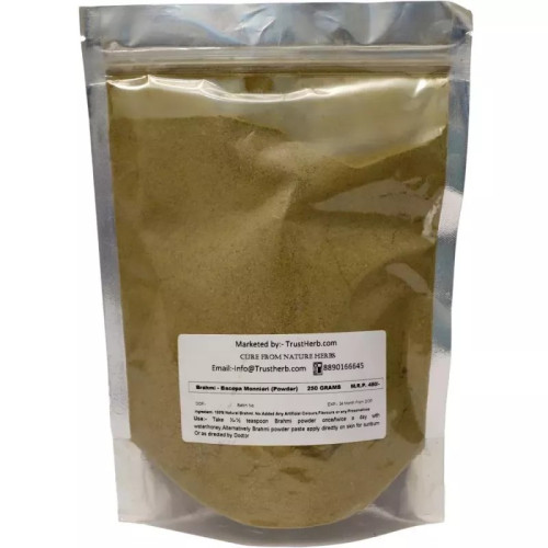 TrustHerb Brahmi - Bacopa Munnieri Powder (250g)