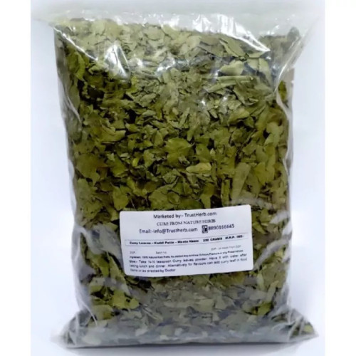 TrustHerb Curry Leaves - Kaddi Patta - Meeta Neem Leaf (250g)