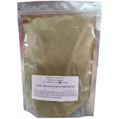 TrustHerb True Indigo - Indigo Tinctoria Powder (250g)