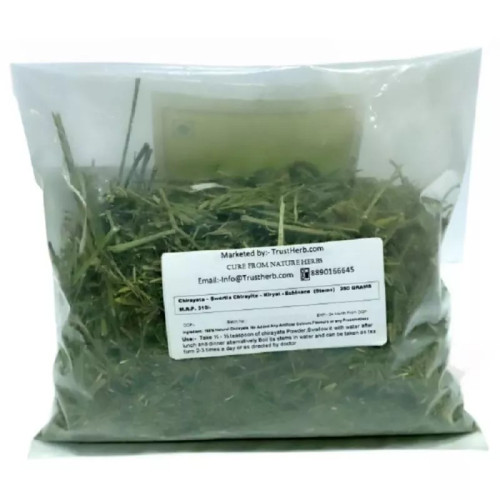 TrustHerb Chirayata - Swertia Chirayita - Kiryat - Echinace Stems (250g)