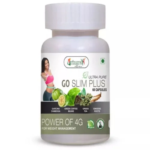 Vringra Go Slim Plus - Weight Loss  Capsules - Weight Reduce  Capsules (60 Capsules)