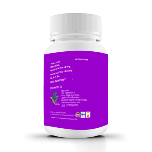 Mint Veda Horny Goat Weed Extract With Maca Root For Men And Women Vegetarian  Capsules (120 Capsules, Pack of 3)