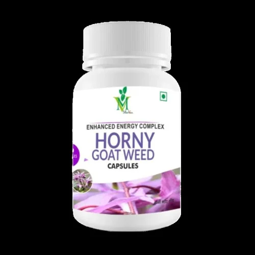 Mint Veda Horny Goat Weed Extract With Maca Root For Men And Women Vegetarian  Capsules (120 Capsules, Pack of 3)