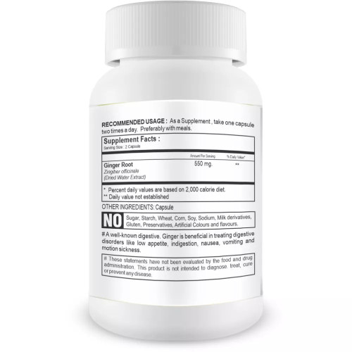 Bhumija Ginger Root  Capsules (60cap)