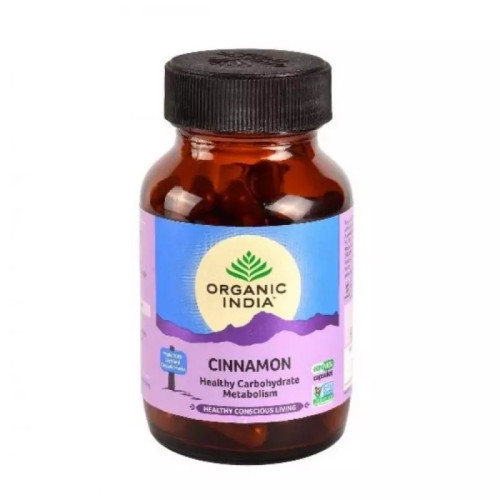 Organic India Cinnamon  Capsulesule (60 Capsules)