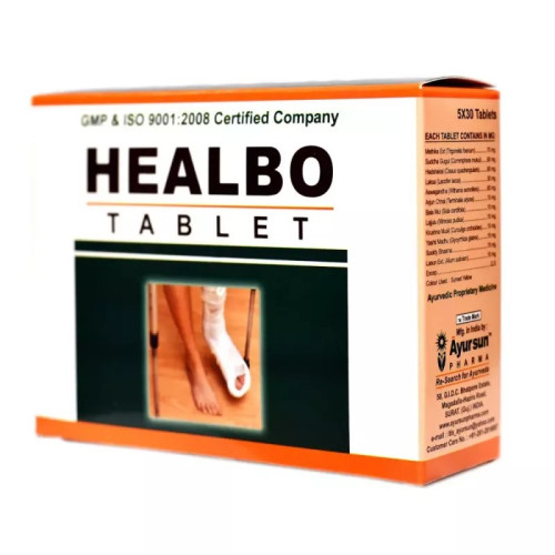 Ayursun Pharma Healbo  Tablets (60 Tablets)