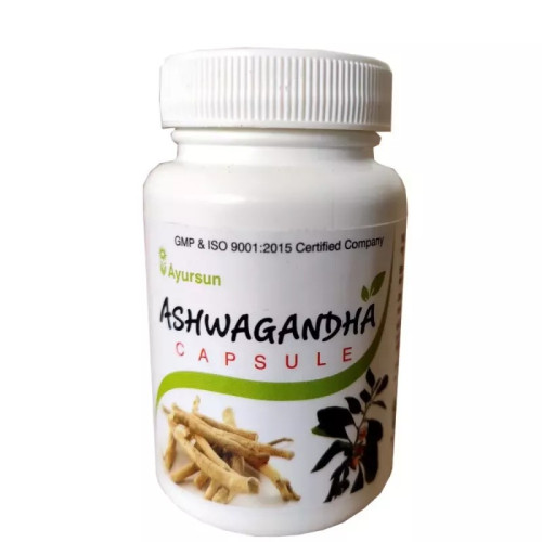 Ayursun Pharma Ashwagandha  Capsulesule (50 Capsules)
