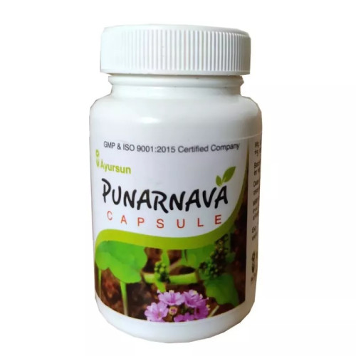Ayursun Pharma Punarnava  Capsulesule (50 Capsules)