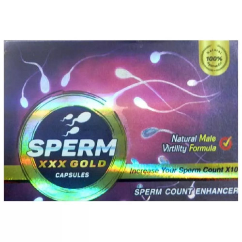 Dr Chopra Sperm XXX Gold  Capsules (10 Capsules, Pack of 2)