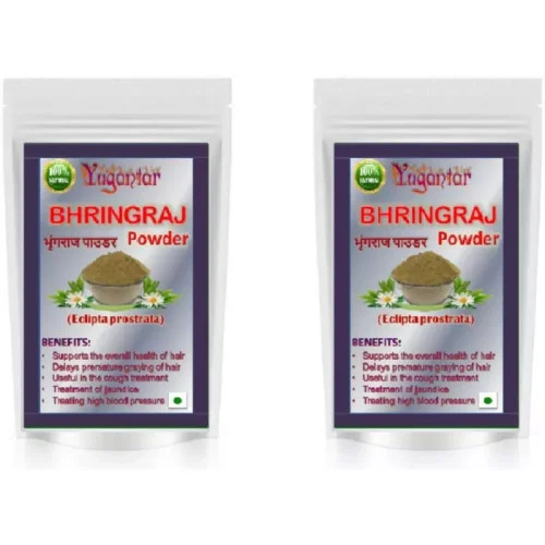 Yugantar Bhringraj Powder (200g, Pack of 2)