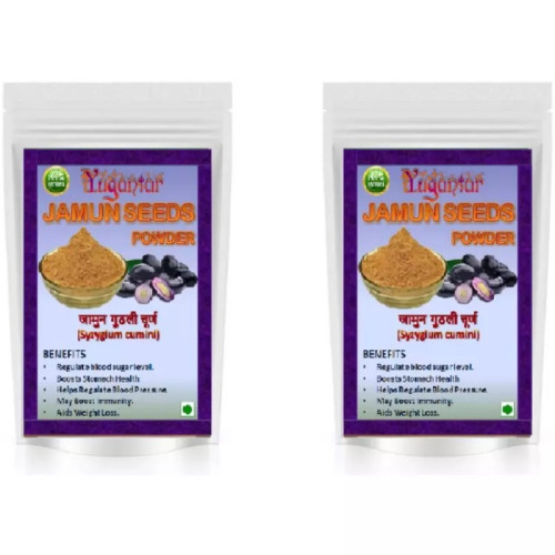 Yugantar Jamun Seeds Powder (200g, Pack of 2)