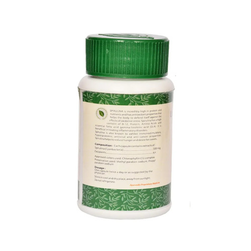 Unifarma Herbals Spirulina (60 Capsules)