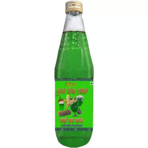 Yugantar Shahi Khus Syrup With Silver Leaves (750ml)
