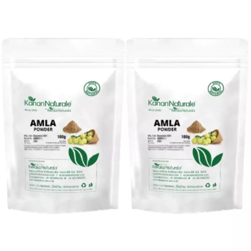 Kerala Naturals Organic Amla Powder (100g, Pack of 2)