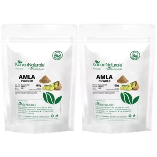Kerala Naturals Organic Amla Powder (100g, Pack of 2)