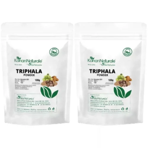 Kerala Naturals Organic Triphala Powder (100g, Pack of 2)