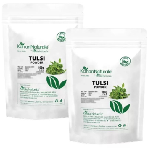 Kerala Naturals Organic Tulsi Powder (100g, Pack of 2)