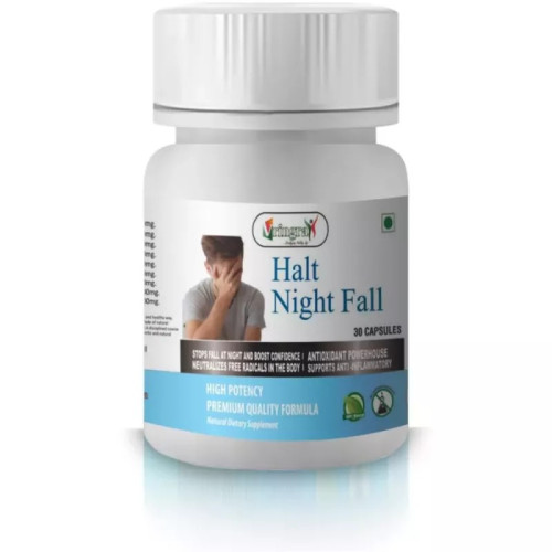 Vringra Night Fall  Capsules - Stop Night Fall - Night Fall Solution  Capsules (30 Capsules)