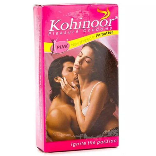 Reckitt Benckiser Kohinoor Pleasure Condoms Pink (10pcs)
