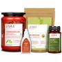 Jiva Ayurveda Immunity Boost Kit (Ayurvedic Tea 150g + Chyawanprasha 500g + Anu Oil 20ml + Giloy 60 Capsules) (1Pack)