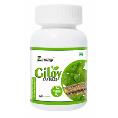 Zindagi Pure Giloy Extract  Capsules (60 Capsules)