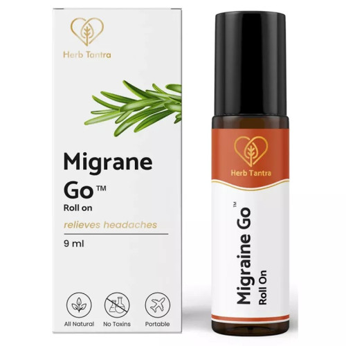 Herb Tantra Migraine Go Headache Relief Roll-On (9ml)