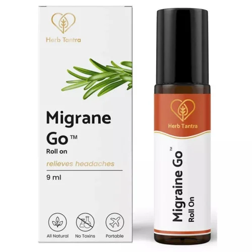 Herb Tantra Migraine Go Headache Relief Roll-On (9ml)