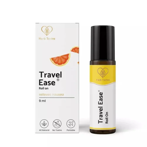 Herb Tantra Travel Ease Motion Sickness Relieving Roll-On (9ml)