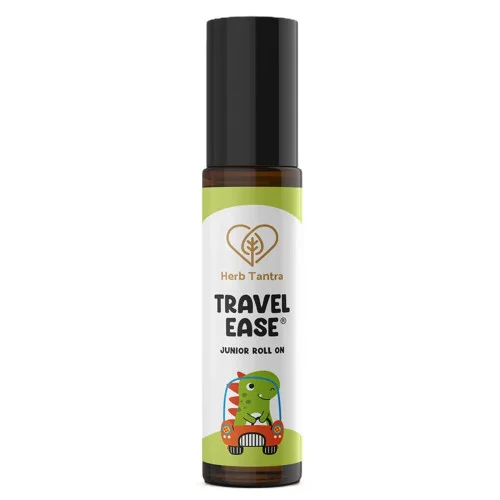 Herb Tantra Travel Ease Junior Kids Roll On For Motion Sickness And Nausea (9ml)