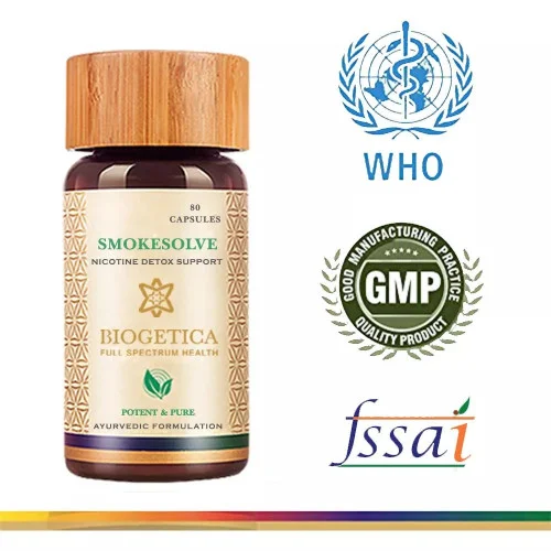 Biogetica Smokesolve (80 Capsules)