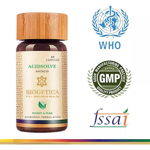 Biogetica Acidsolve (80 Capsules)