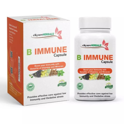 Ekyure Herbals B Immune  Capsulesule (60 Capsules)