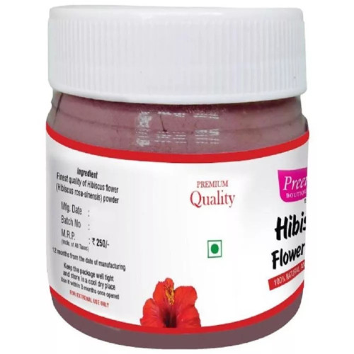 Preethy's Boutique Premium Quality Hibiscus Flower Powder (100g)
